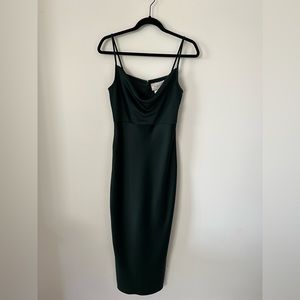 Satin Midi Dress